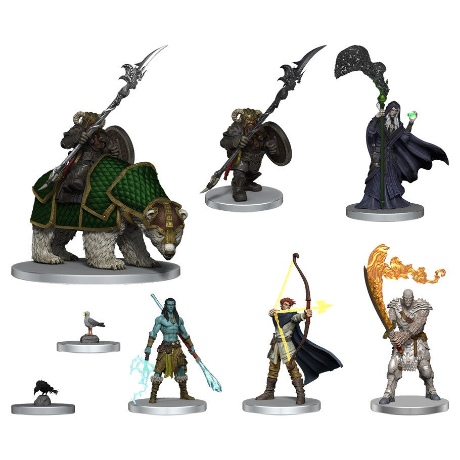 Dungeons & Dragons D&D: Death Saves War of Dragons Box Set 1: Pre-Painted Miniatures