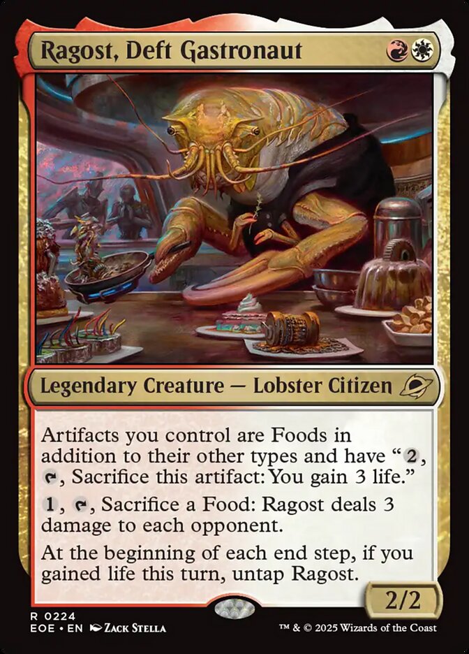 Ragost, Deft Gastronaut (224) - Edge of Eternities (EOE)