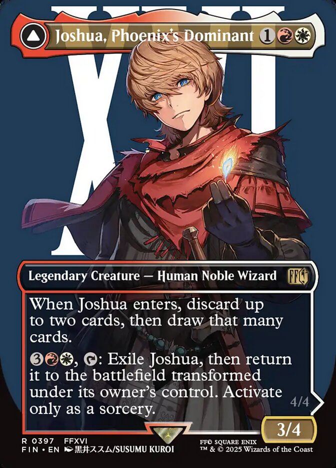 Joshua, Phoenix's Dominant // Phoenix, Warden of Fire (397) - Final Fantasy (FIN)