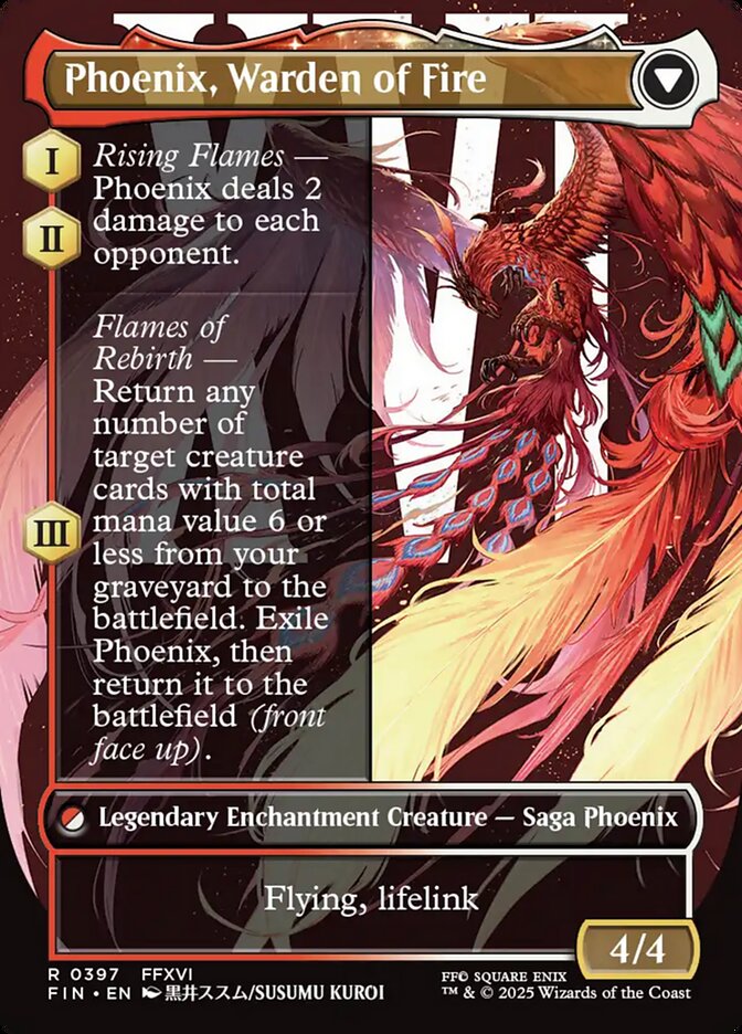 Joshua, Phoenix's Dominant // Phoenix, Warden of Fire (397) - Final Fantasy (FIN)