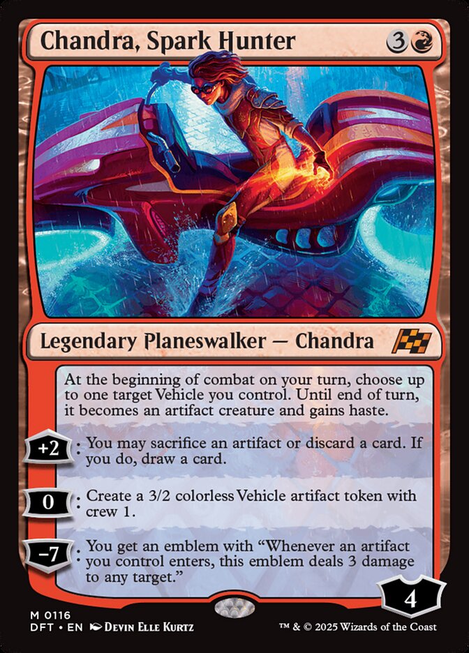 Chandra, Spark Hunter (116) - Aetherdrift (DFT)