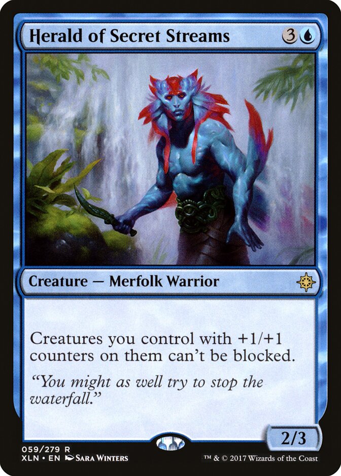 Herald of Secret Streams (59) - Ixalan (XLN)