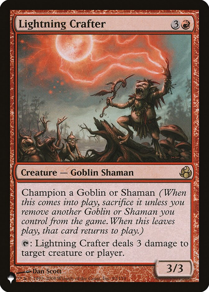 Lightning Crafter (MOR-93) - The List (PLST)