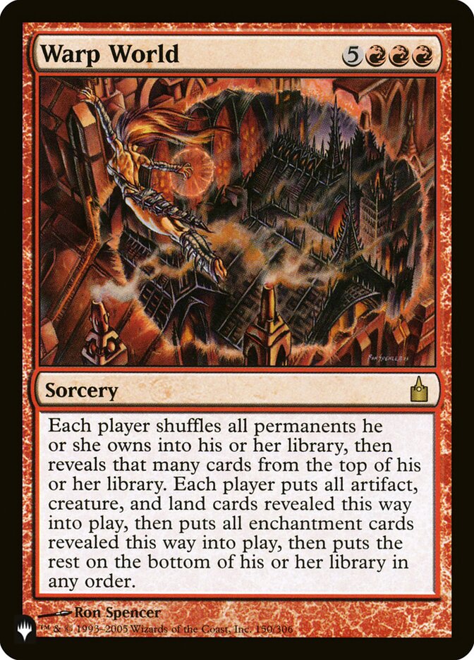 Warp World (RAV-150) - The List (PLST)