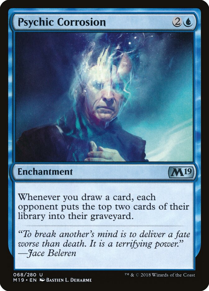 Psychic Corrosion (68) - Core Set 2019 (M19)