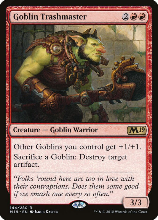 Goblin Trashmaster (144) - Core Set 2019 (M19)