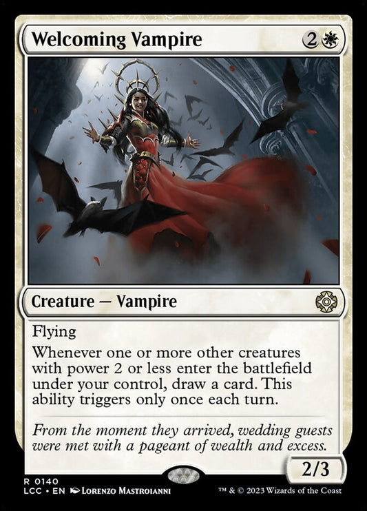 Welcoming Vampire (140) - The Lost Caverns of Ixalan Commander (LCC)