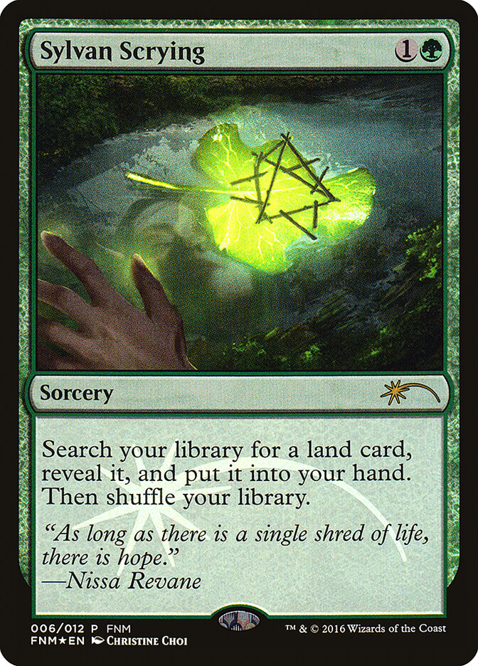 Sylvan Scrying (6) - Friday Night Magic 2016 (F16)