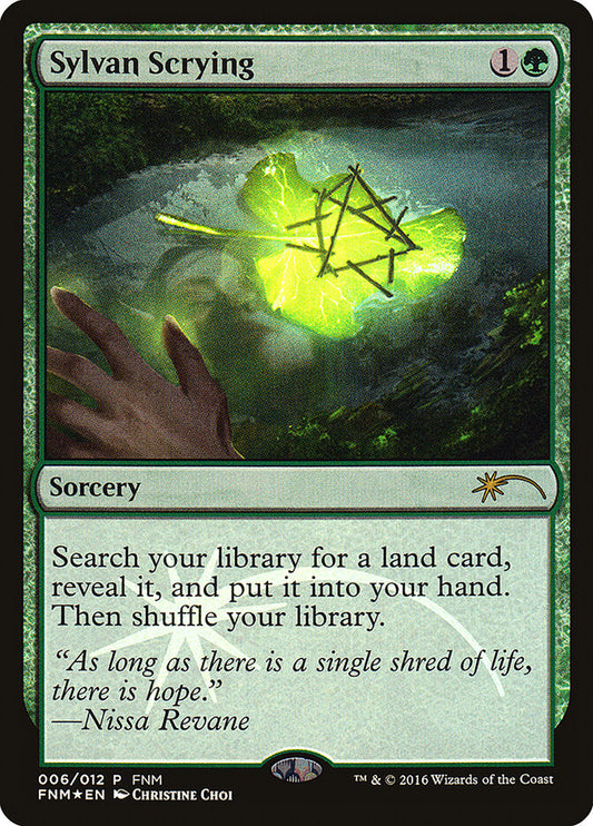 Sylvan Scrying (6) - Friday Night Magic 2016 (F16)
