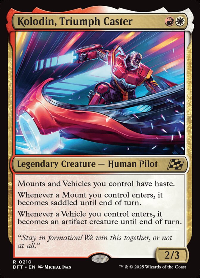 Kolodin, Triumph Caster (210) - Aetherdrift (DFT)
