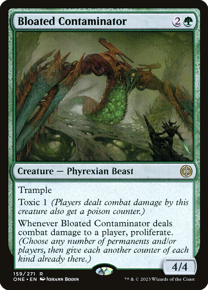Bloated Contaminator (159) - Phyrexia: All Will Be One (ONE)