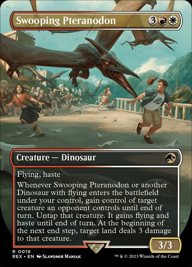 Swooping Pteranodon (19) - Jurassic World Collection (REX)
