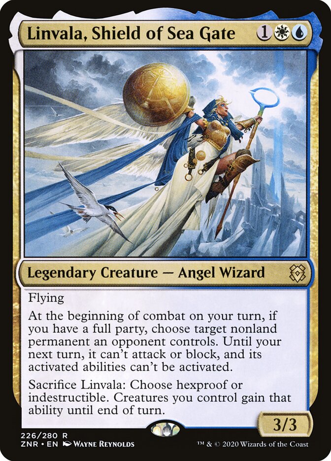 Linvala, Shield of Sea Gate (226) - Zendikar Rising (ZNR)