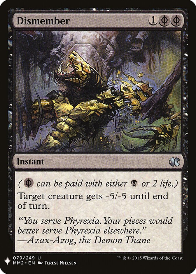 Dismember (MM2-79) - The List (PLST)