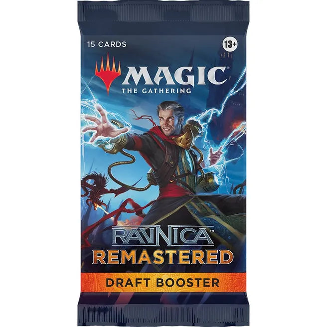Magic The Gathering Ravnica Remastered Draft Booster Pack RVR Front Pack Art
