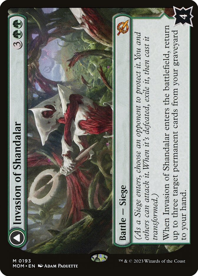 Invasion of Shandalar // Leyline Surge (193) - March of the Machine (MOM)