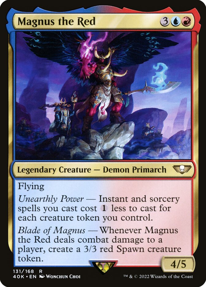 Magnus the Red (131) - Warhammer 40,000 Commander (40K)