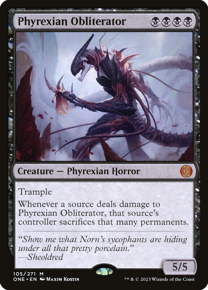 Phyrexian Obliterator (105) - Phyrexia: All Will Be One (ONE)