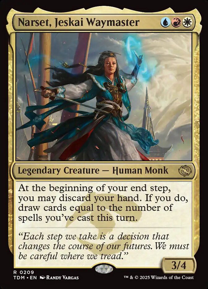 Narset, Jeskai Waymaster (209) - Tarkir: Dragonstorm (TDM)