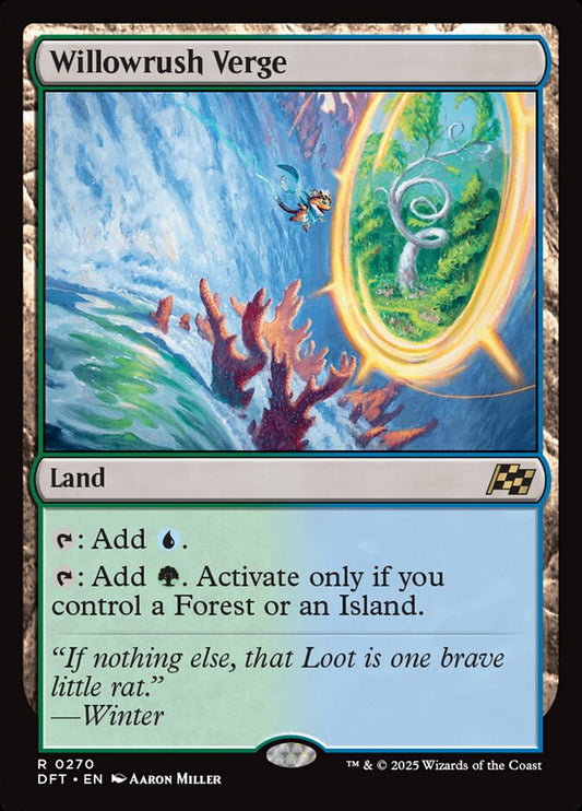 Willowrush Verge (270) - Aetherdrift (DFT)