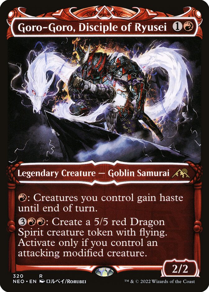 Goro-Goro, Disciple of Ryusei (320) - Kamigawa: Neon Dynasty (NEO)