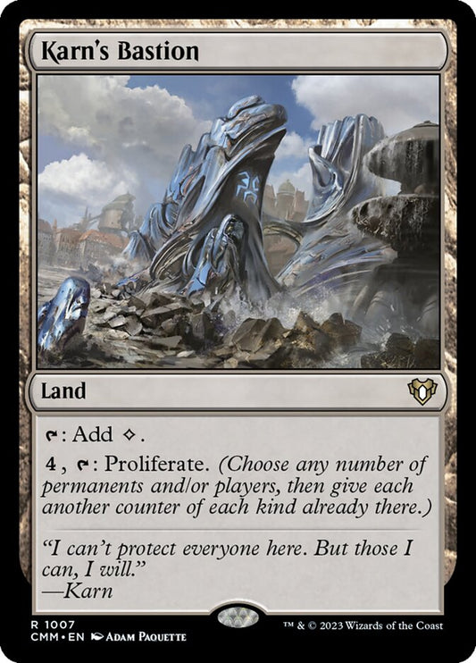 Karn's Bastion (1007) - Commander Masters (CMM)