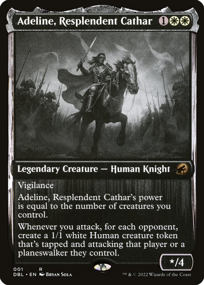 Adeline, Resplendent Cathar (1) - Innistrad: Double Feature (DBL)