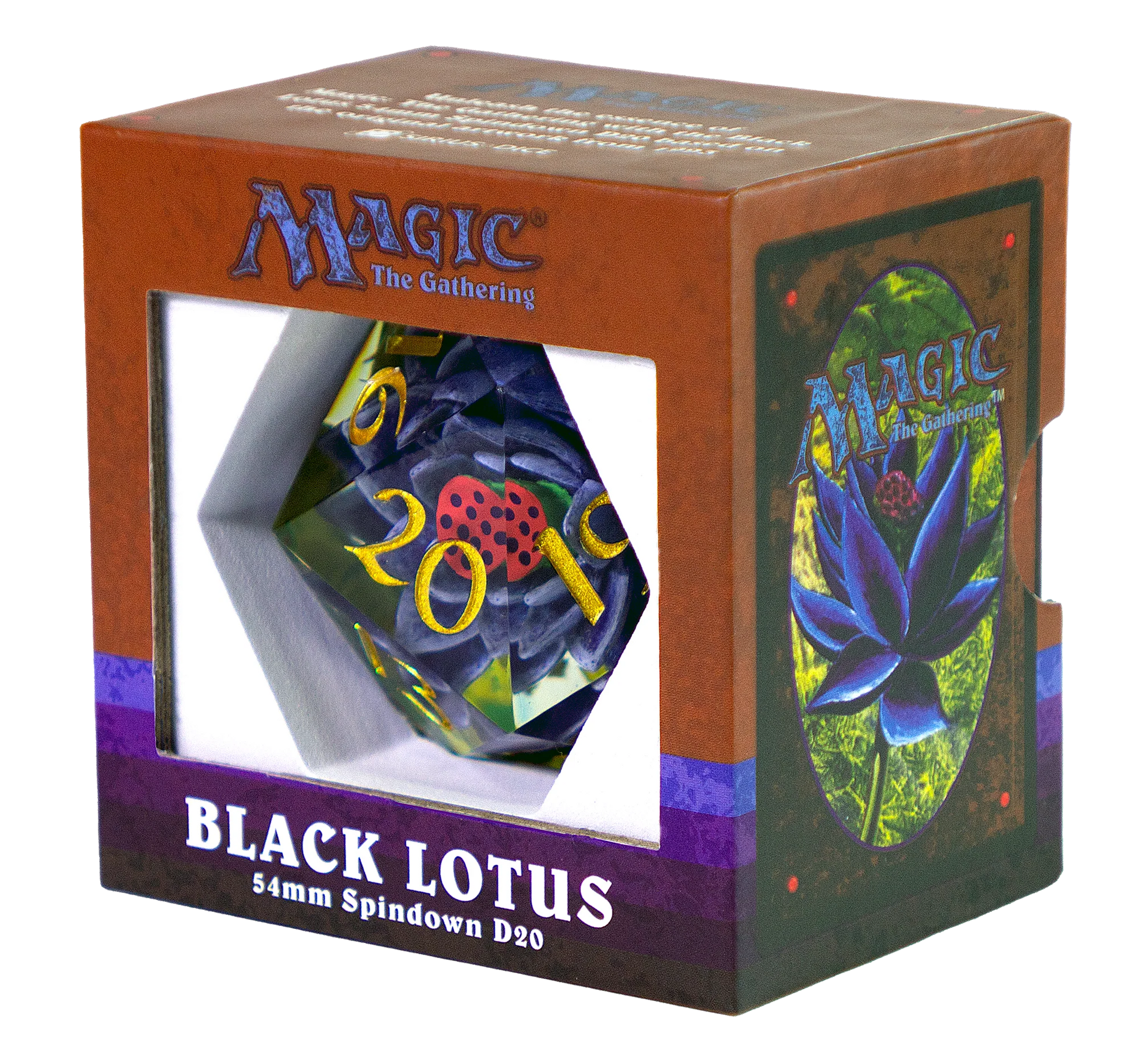 Magic The Gathering Limited Edition Black Lotus Oversized Spindown D20 - 54mm In Box