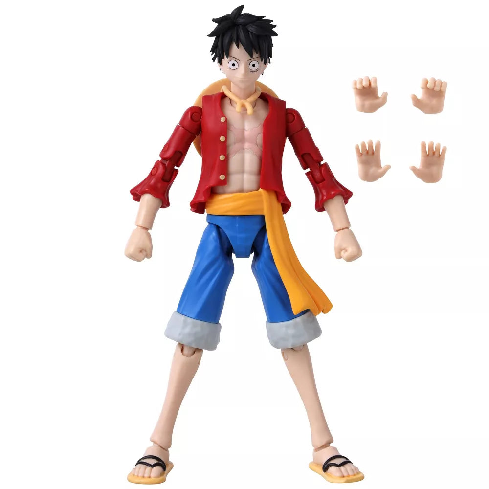 Anime Heroes One Piece Monkey D. Luffy Action Figure - 6.5-inch Tall