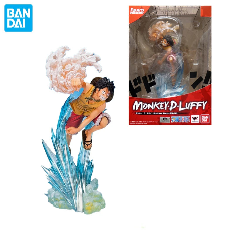 Figuarts Zero One Piece Monkey D. Luffy Brother's Bond Action Figure - 7.5-inch Tall