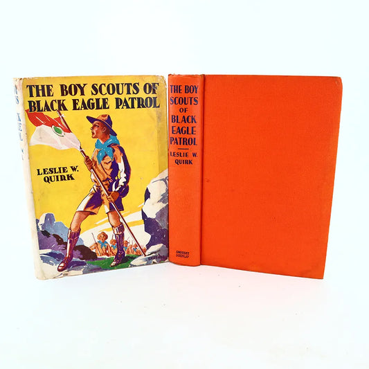 1915 The Boy Scouts of Black Eagle Patrol Leslie W. Quirk Hardcover Book Front Cover