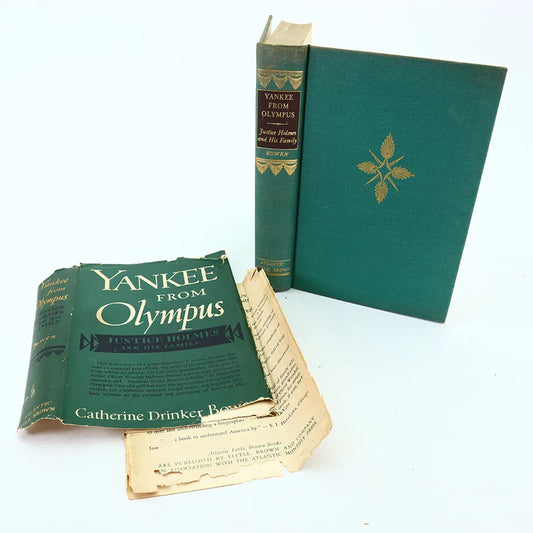 1944 Yankee from Olymus Justice Holmes and his Family Catherine Drinker Brown Hardcover Book Front View