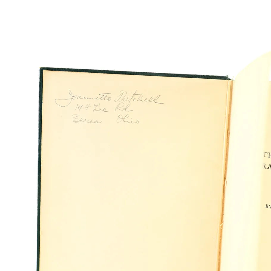 1903 The Complete Works of Ralph Waldo Emerson Centenary Edition Vol II Essays First Series Hardcover Book Inside Cover with Writing