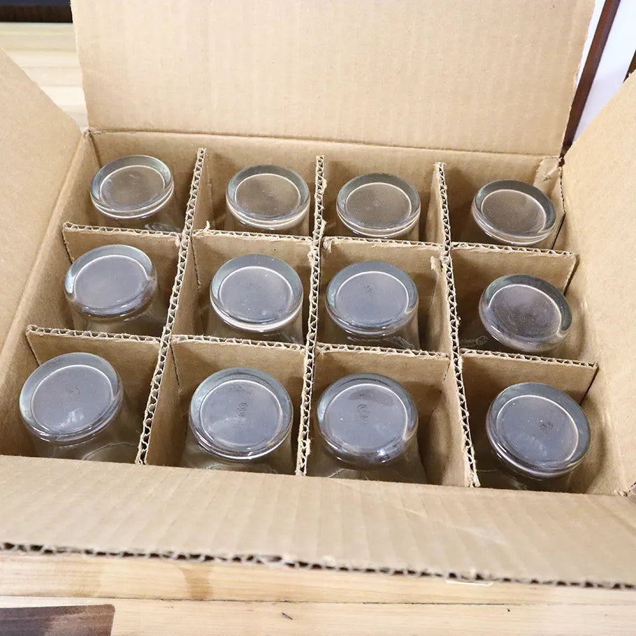 Full Case of Coca-Cola 6oz Mini Tumbler Glasses Double White Logo In Their Box