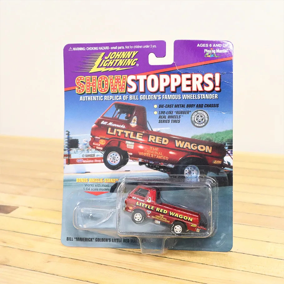 Showstoppers! Little Red Wagon Johnny Lightning Front View