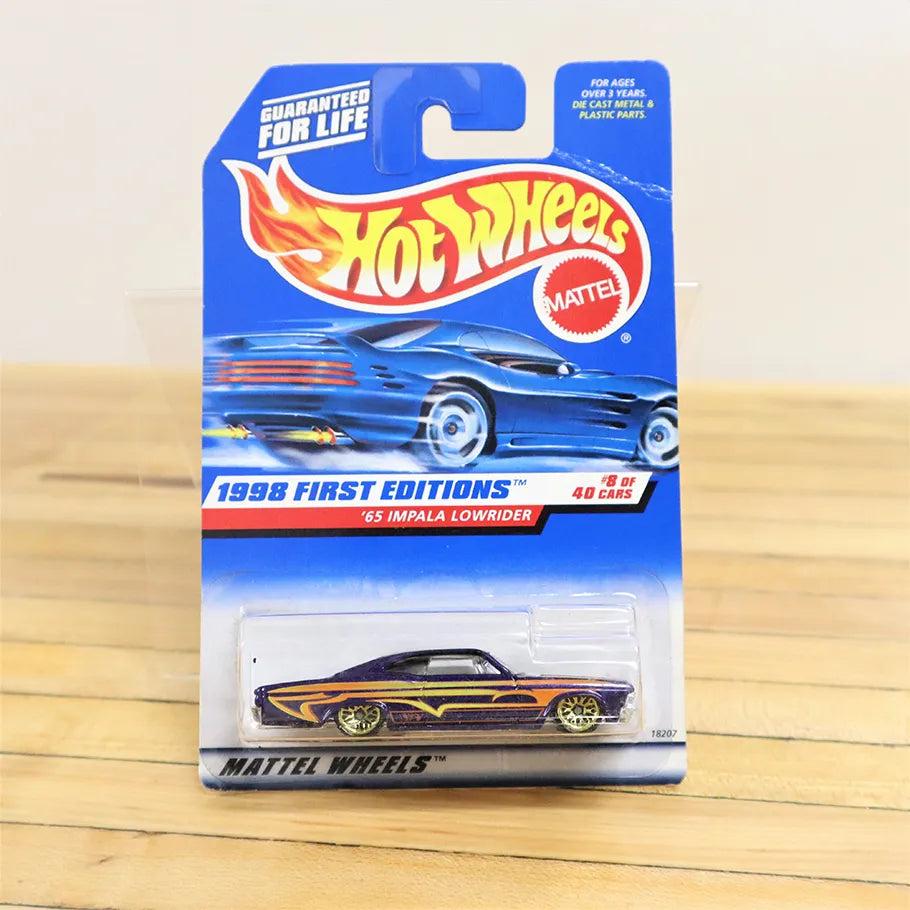 Hot Wheels 1998 First Editions '65 Impala Lowrider #8 of 40 Front View