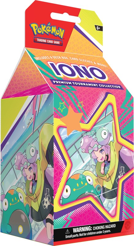 Pokemon Iono Premium Tournament Box Collection - Pre-Order Release 04/05/24