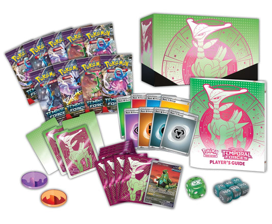 Pokemon Scarlet & Violet Temoral Forces ETB Elite Trainer Box - Pre-Order Release 03/22/24