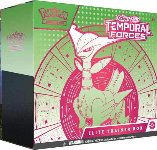 Pokemon Scarlet & Violet Temoral Forces ETB Elite Trainer Box - Pre-Order Release 03/22/24