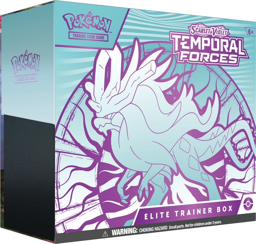 Pokemon Scarlet & Violet Temoral Forces ETB Elite Trainer Box - Pre-Order Release 03/22/24