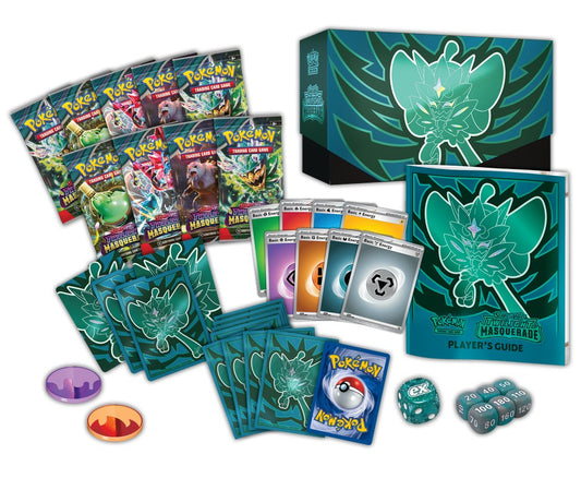 Pokemon Scarlet & Violet Twilight Masquerade ETB Elite Trainer Box - Pre-Order Release 05/24/24