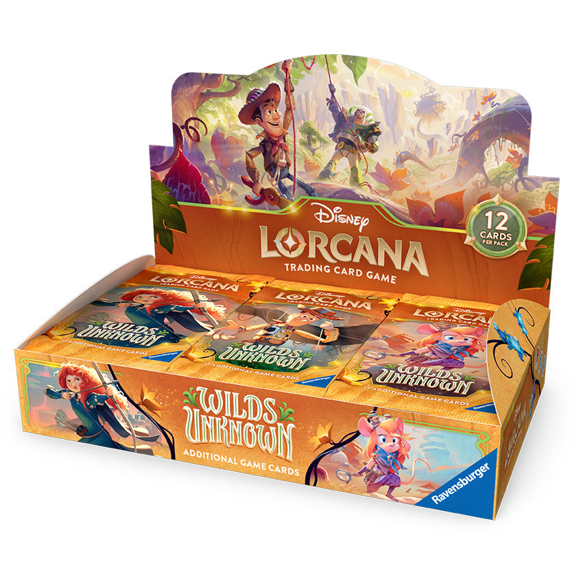 Lorcana TCG: Wilds Uknown Booster Display Box - Pre-Order Releases on 05/15/26