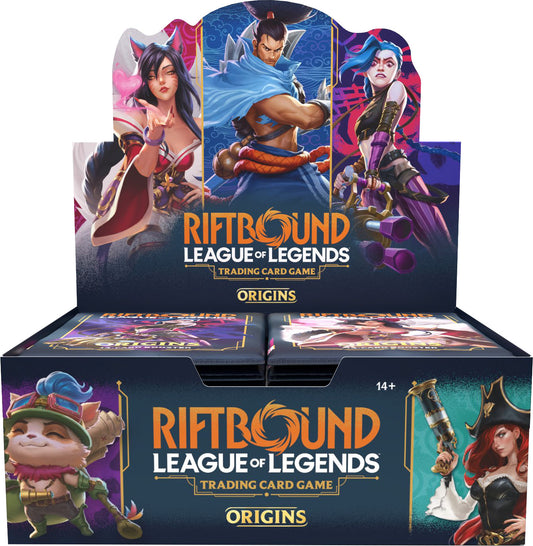 Riftbound League of Legends - Origins - Booster Box Pre-Order Releases (10/31/25)