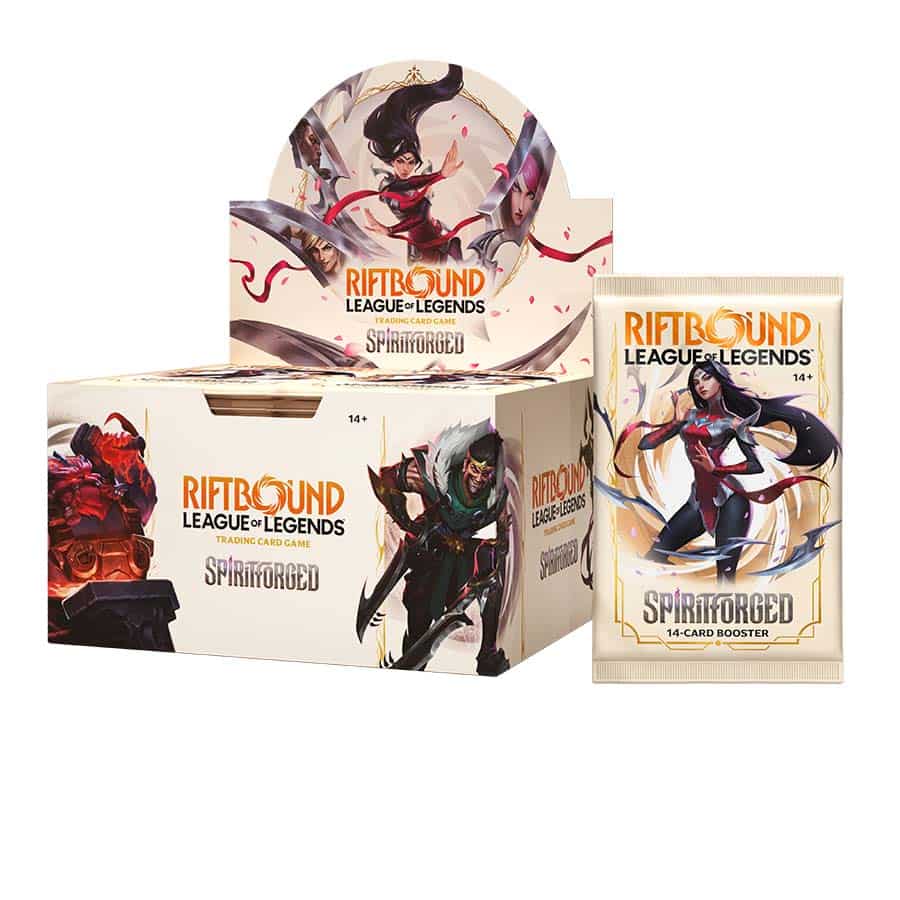 Riftbound League of Legends TCG: Spiritforged Booster Box - Pre-order release on 02/13/26