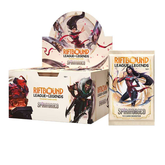 Riftbound League of Legends TCG: Spiritforged Booster Box - Pre-order release on 02/13/26
