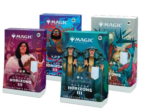 Magic: The Gathering - Modern Horizons 3 Collectors Commander Set of 4 - Pre-Order Releases on 06/14/24