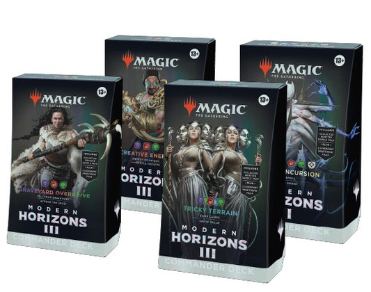 Magic: The Gathering - Modern Horizons 3 Commander Set of 4 - Pre-Order Releases on 06/14/24