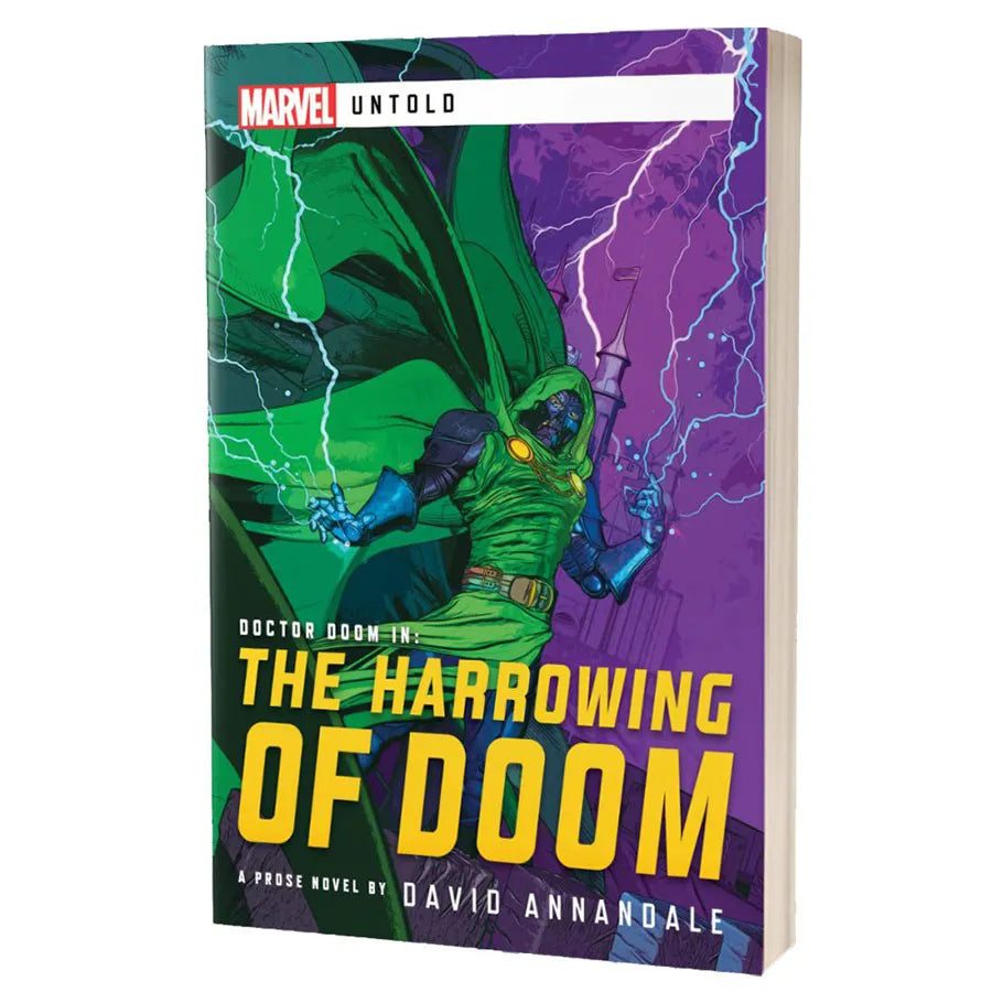 Marvel Legends Dr. Doom The Harrowing of Doom Softcover Novel by David Annadale