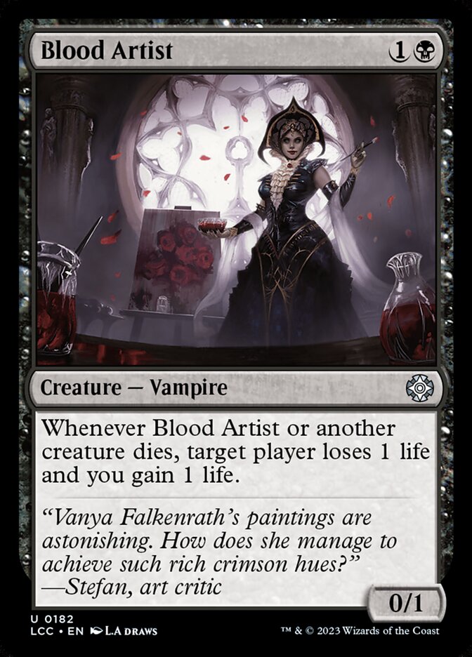 Blood Artist (182) - The Lost Caverns of Ixalan Commander (LCC)