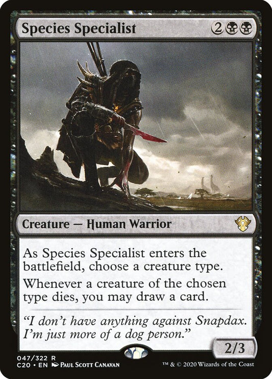 Species Specialist (47) - Commander 2020 (C20)